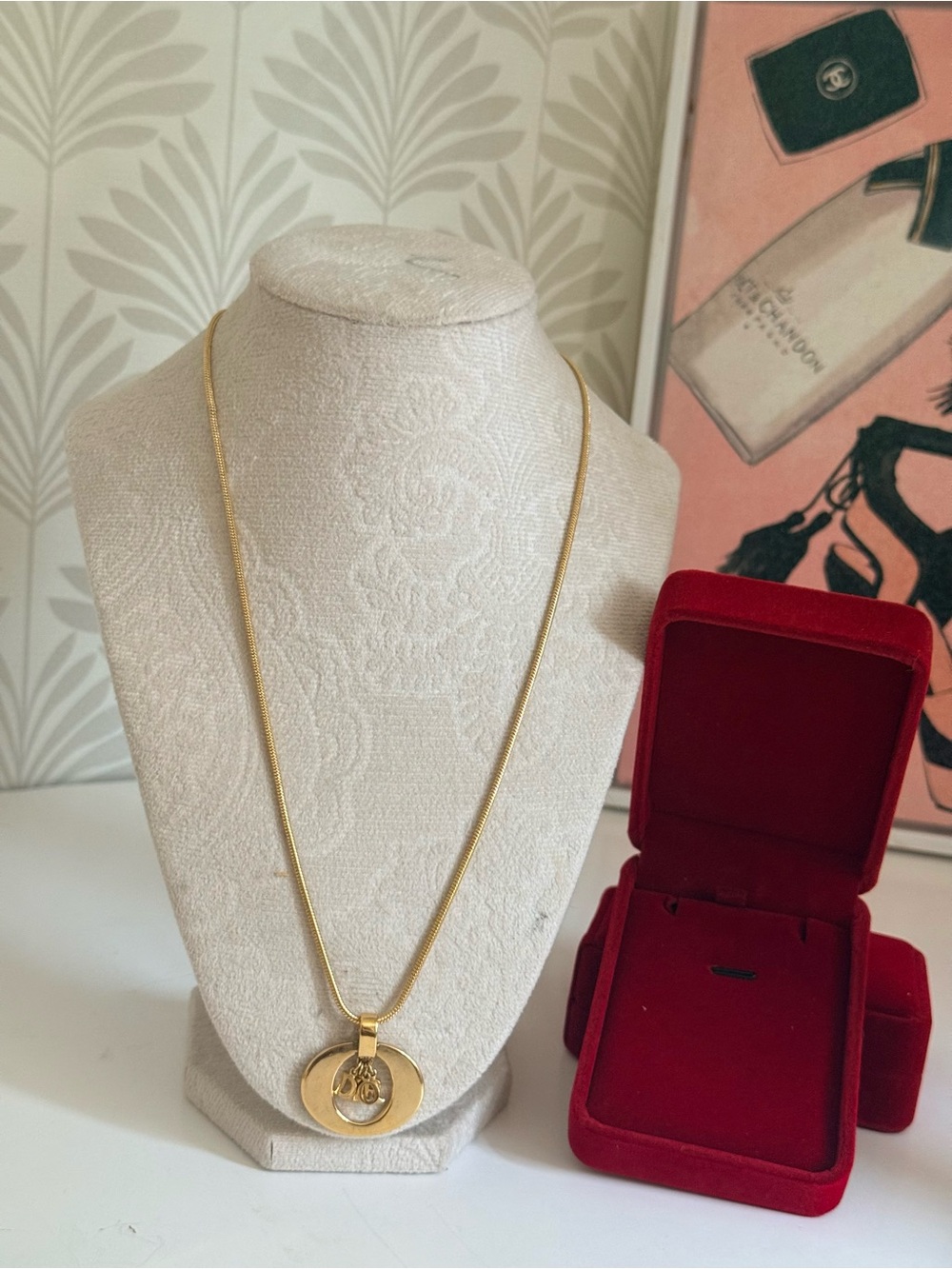 Christian Dior Necklace iconic Charm 💫 - Picture 7 of 10